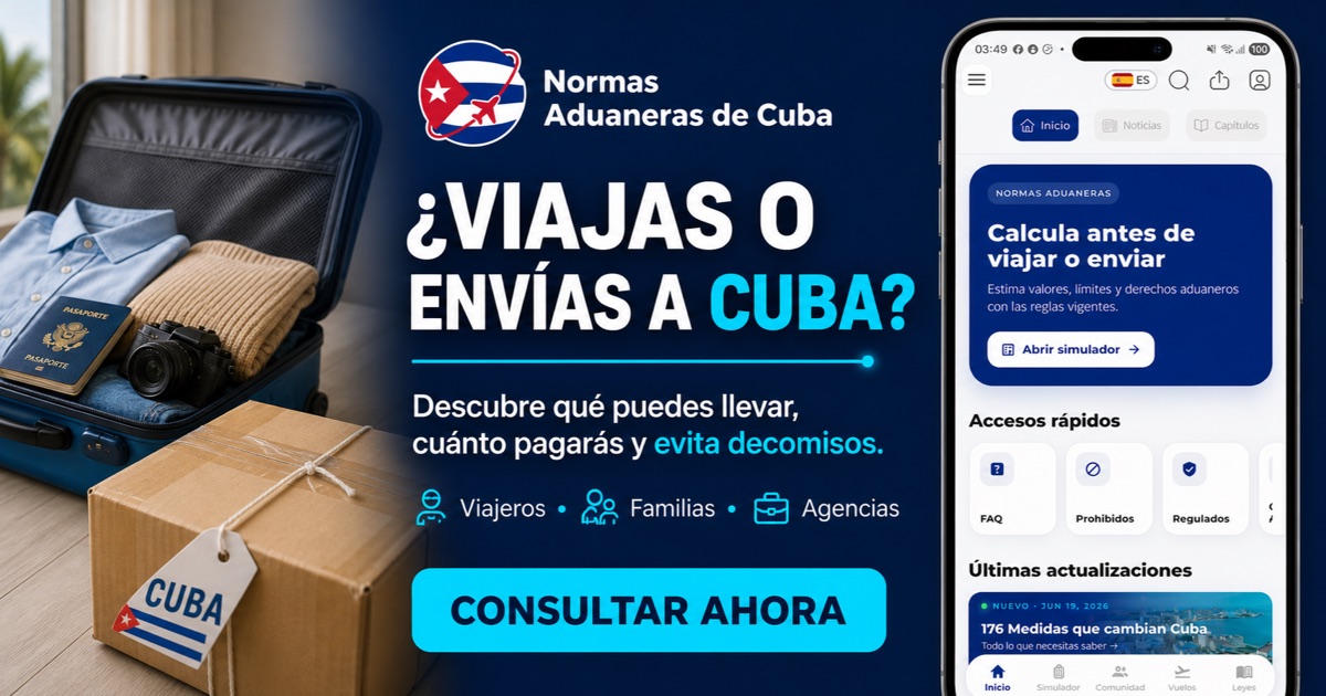 ¿Viajas o envías a Cuba?