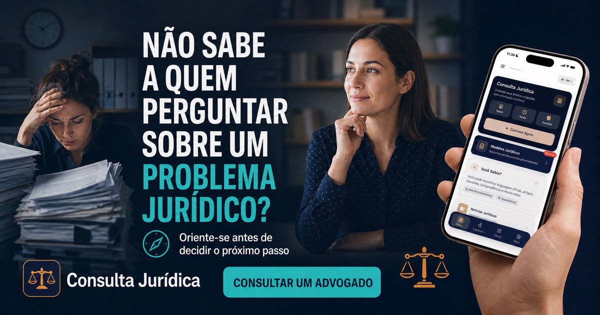 Não sabe a quem perguntar sobre um problema jurídico?
