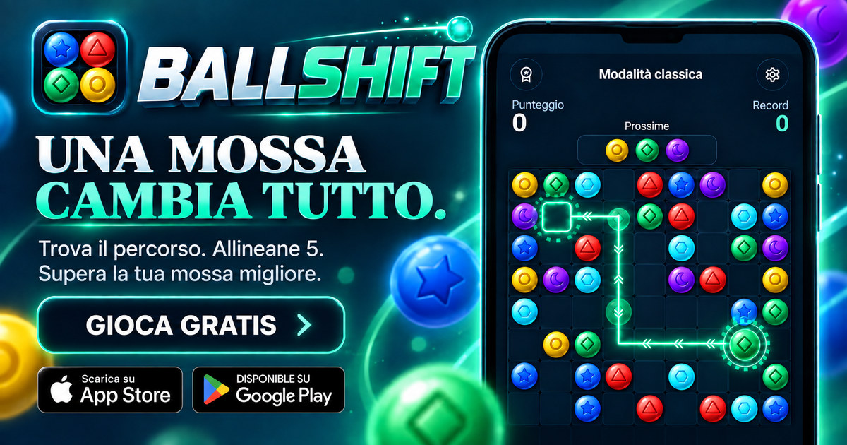 Una mossa cambia tutto.