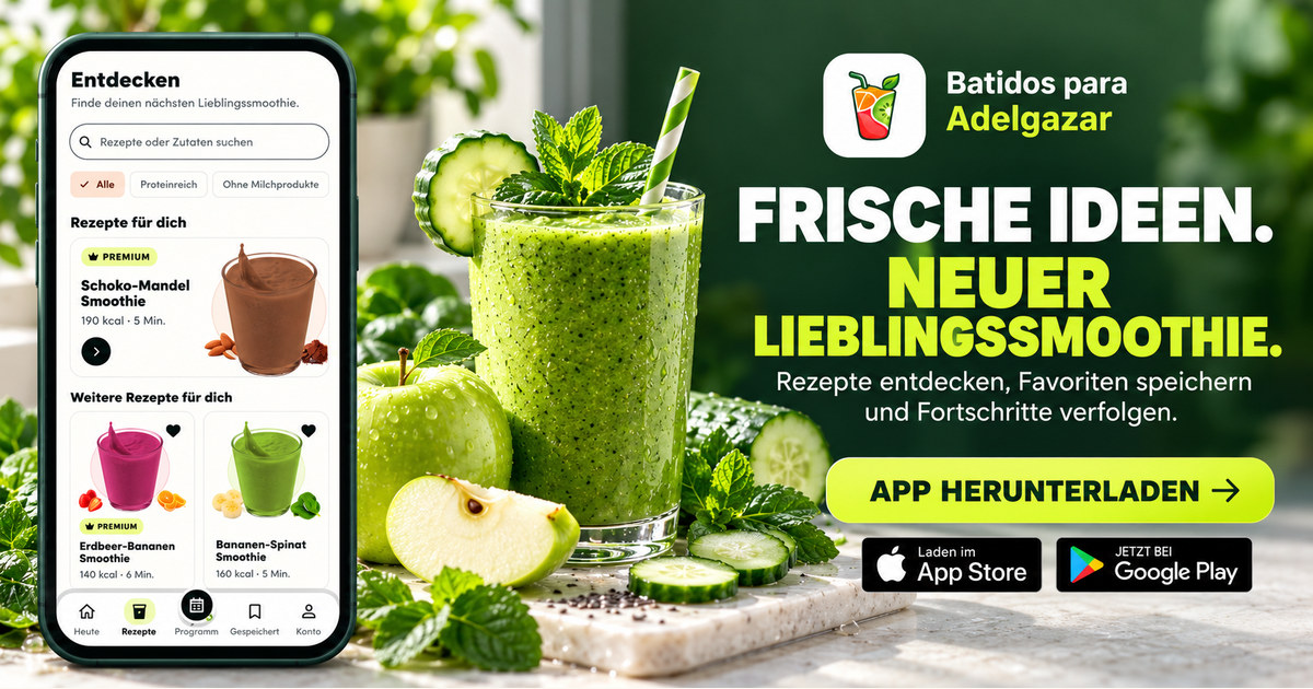 Frische Ideen. Neuer Lieblingssmoothie.