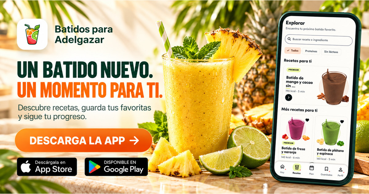 Un batido nuevo. Un momento para ti.