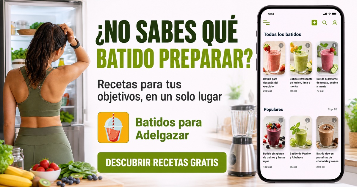 Batidos ricos para tus objetivos