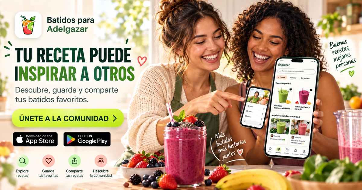 Tu receta puede inspirar a otros