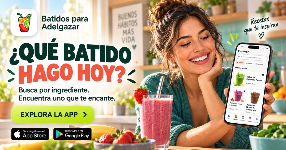 ¿Qué batido hago hoy?