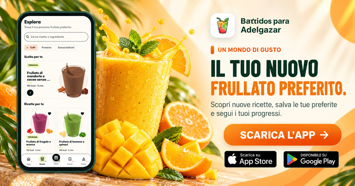 Il tuo nuovo frullato preferito.