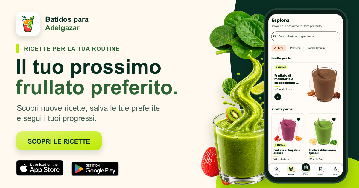 Il tuo prossimo frullato preferito