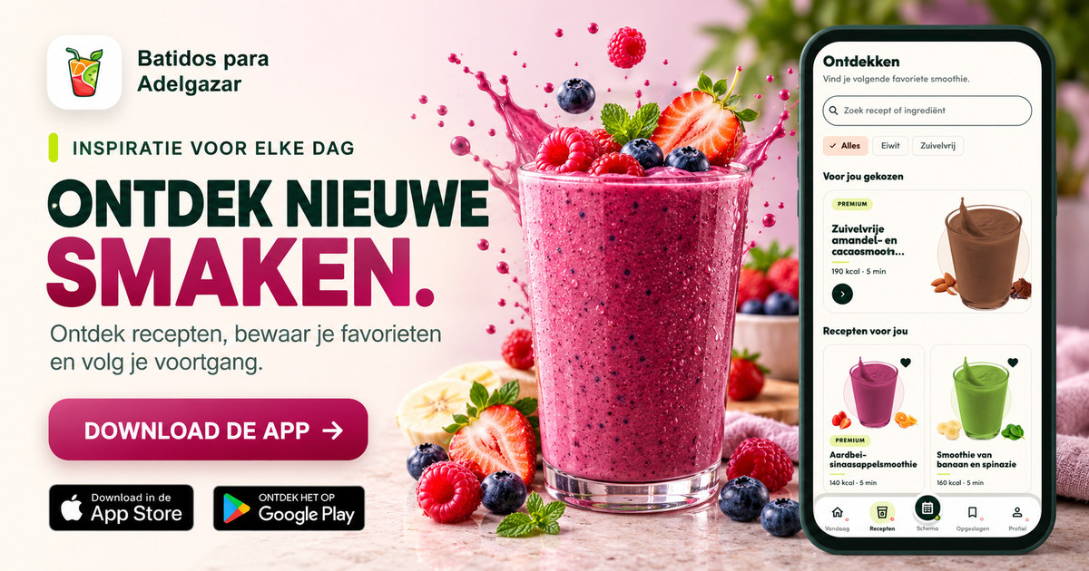 Ontdek nieuwe smaken.