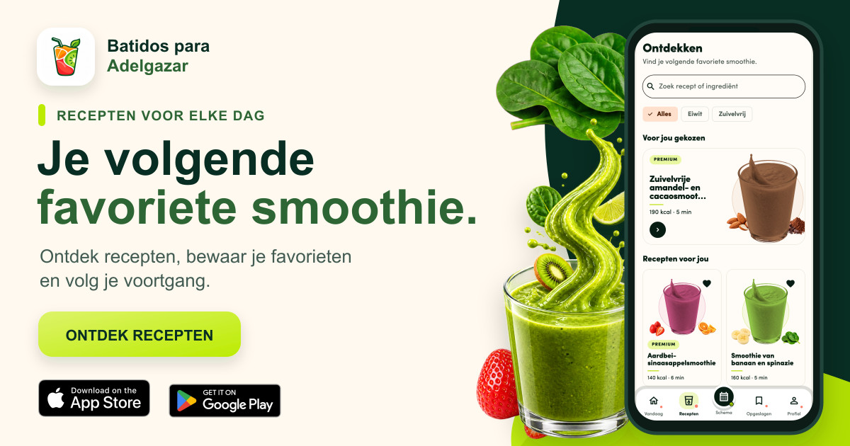 Je volgende favoriete smoothie