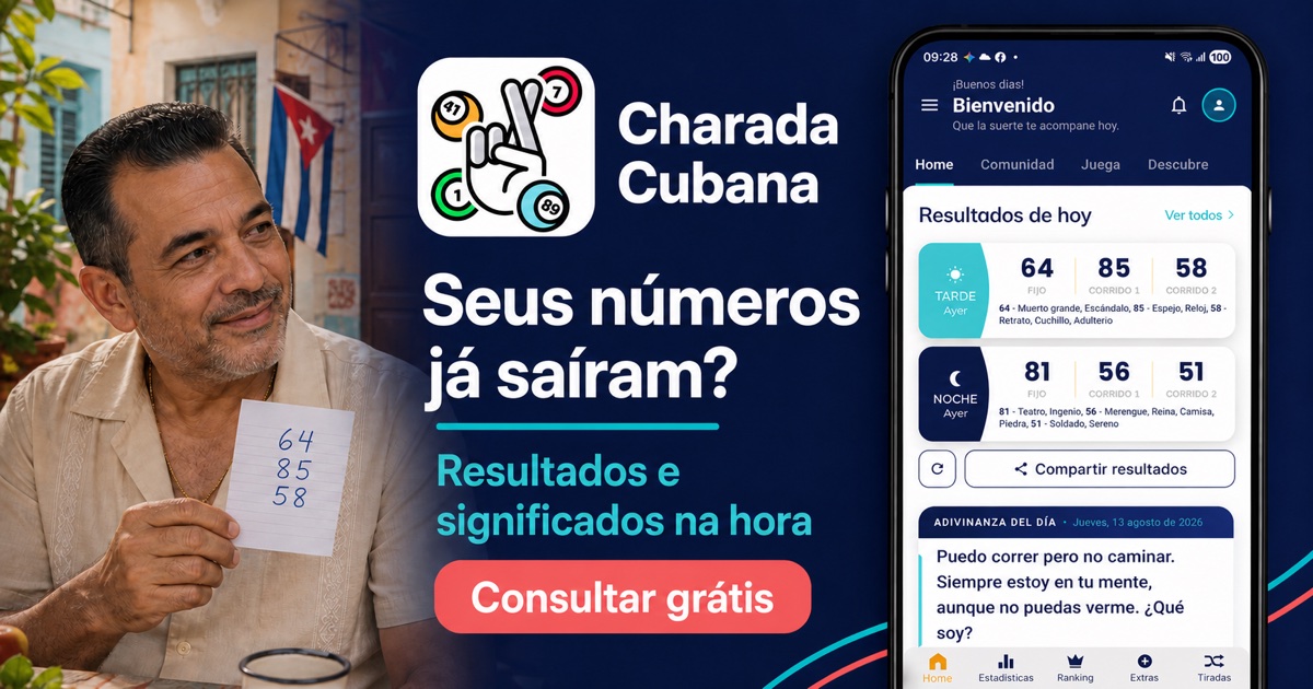 Seus números já saíram?