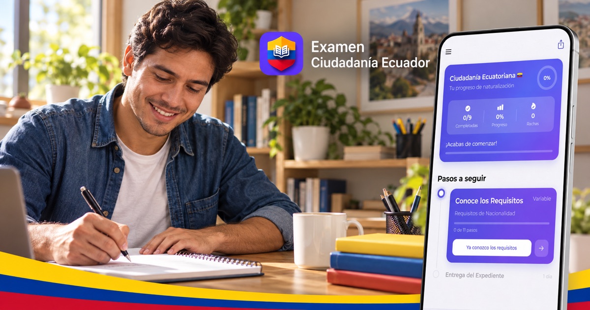 Prepárate para ciudadanía Ecuador