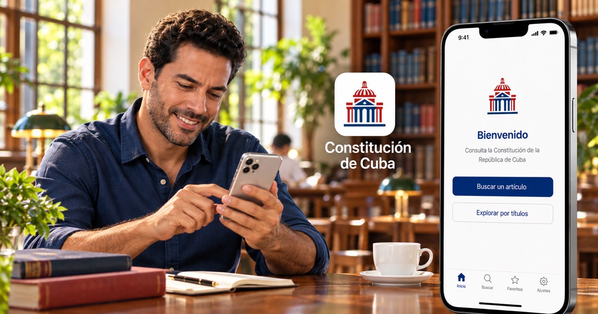 La Constitución cubana, a tu alcance