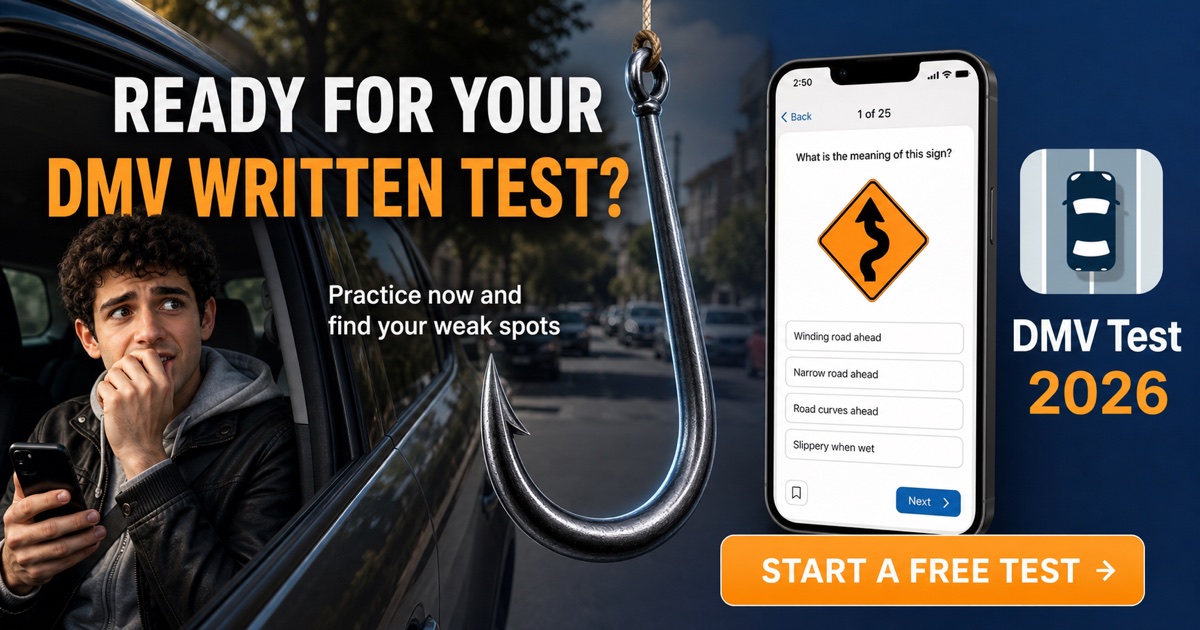 Ready for your DMV written test?