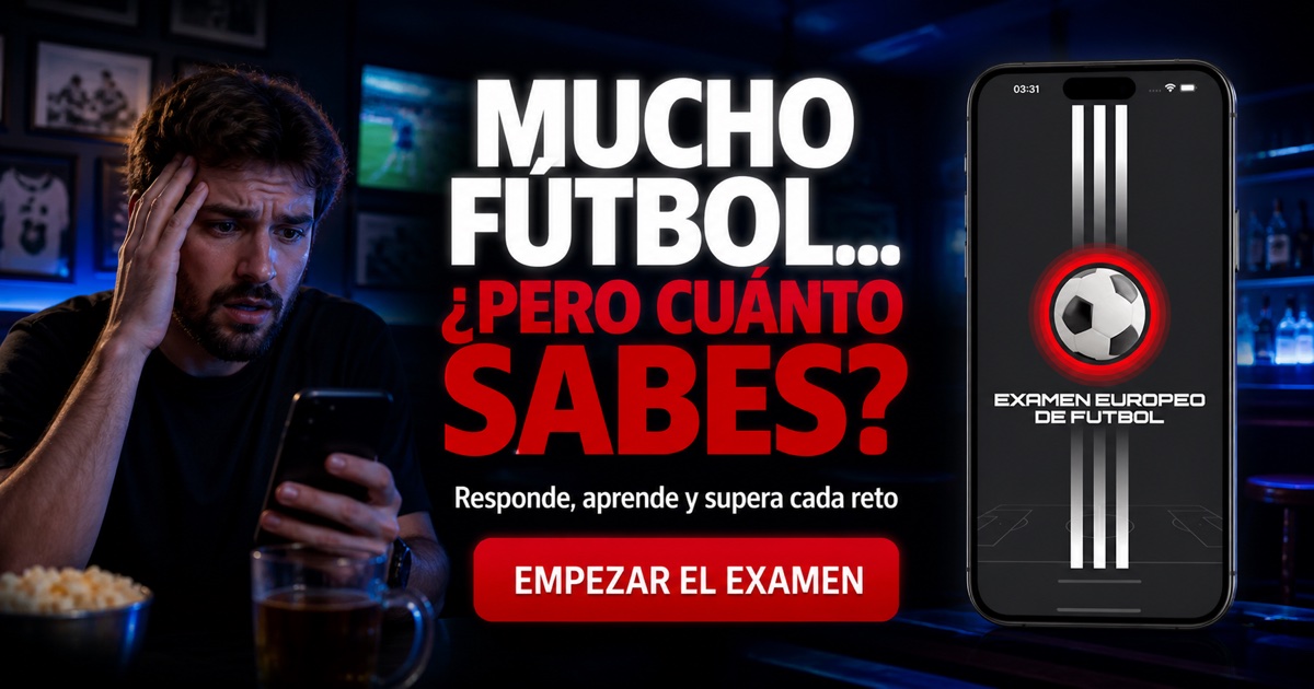 Demuestra cuánto sabes de fútbol