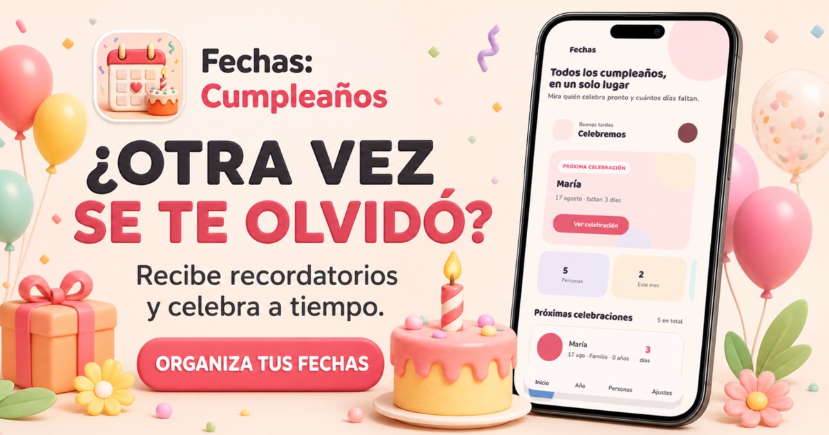 ¿Otra vez se te olvidó?