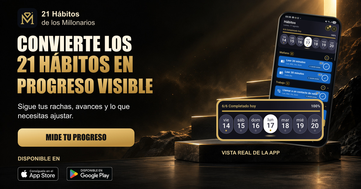 Convierte los 21 hábitos en progreso visible