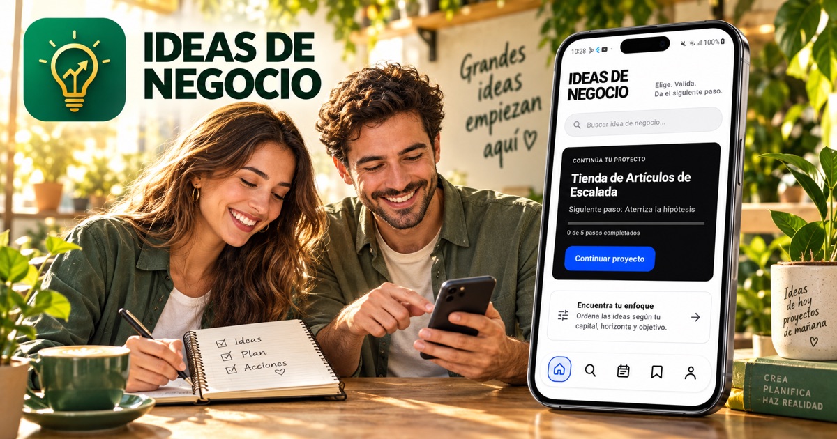 Idées Business: Entreprendre — Trouvez une idée à explorer.