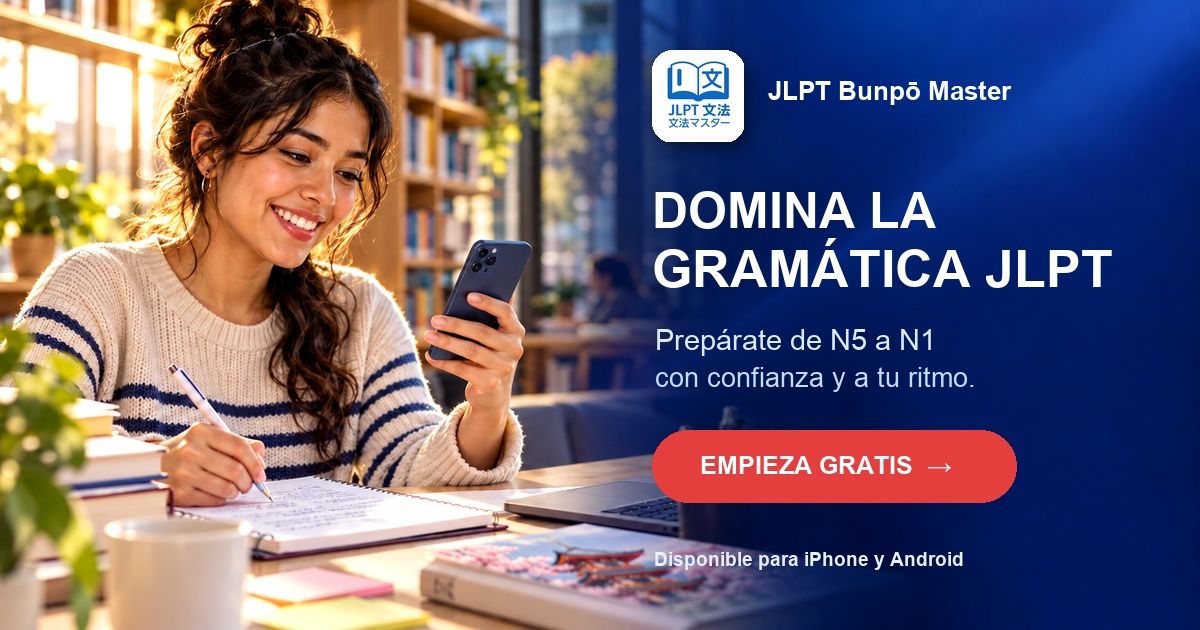 Domina la gramática JLPT