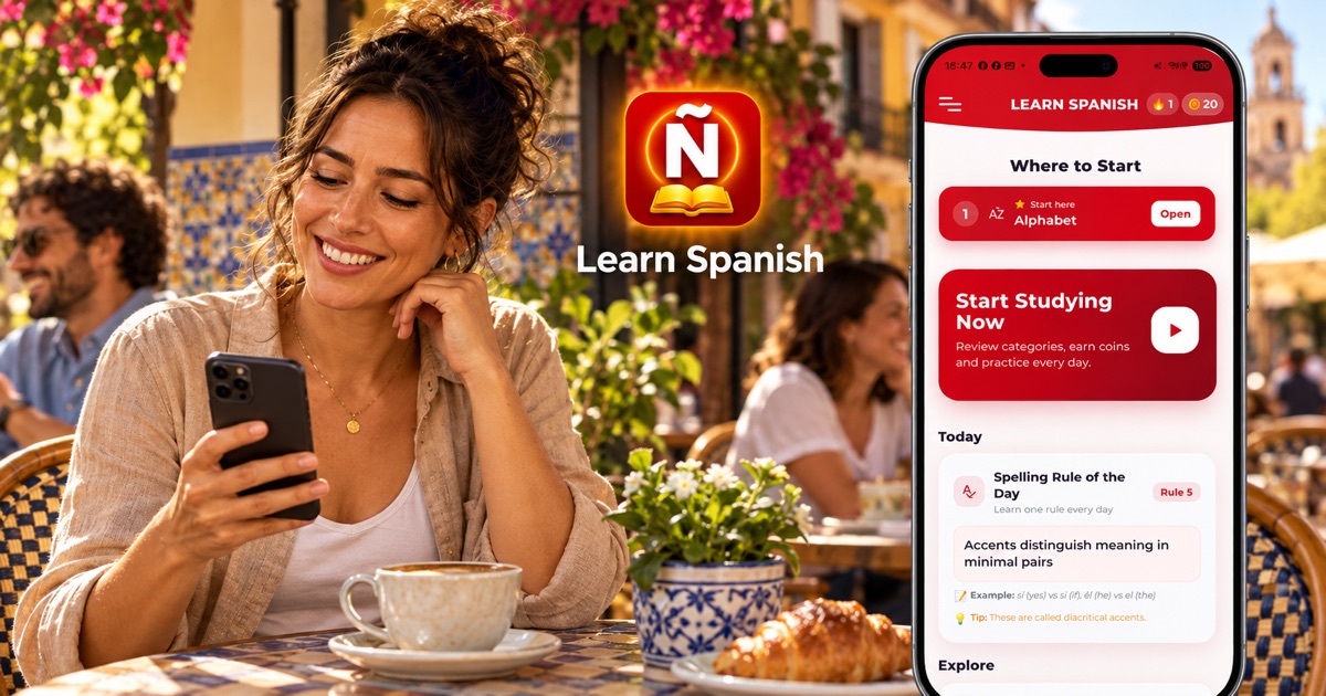 Spanish 360 — Spanisch üben, Schritt für Schritt