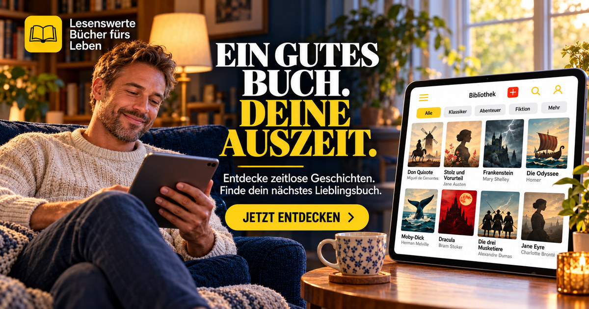 Ein gutes Buch. Deine Auszeit.