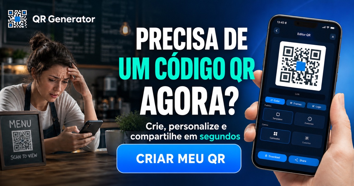 Crie e escaneie códigos QR
