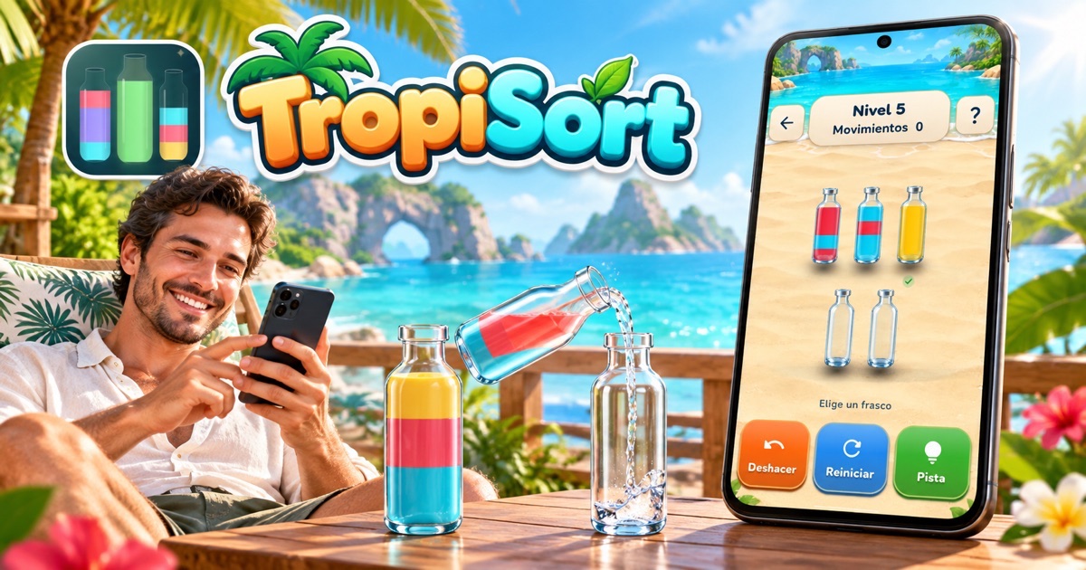 TropiSort — ہر رنگ اپنی جگہ