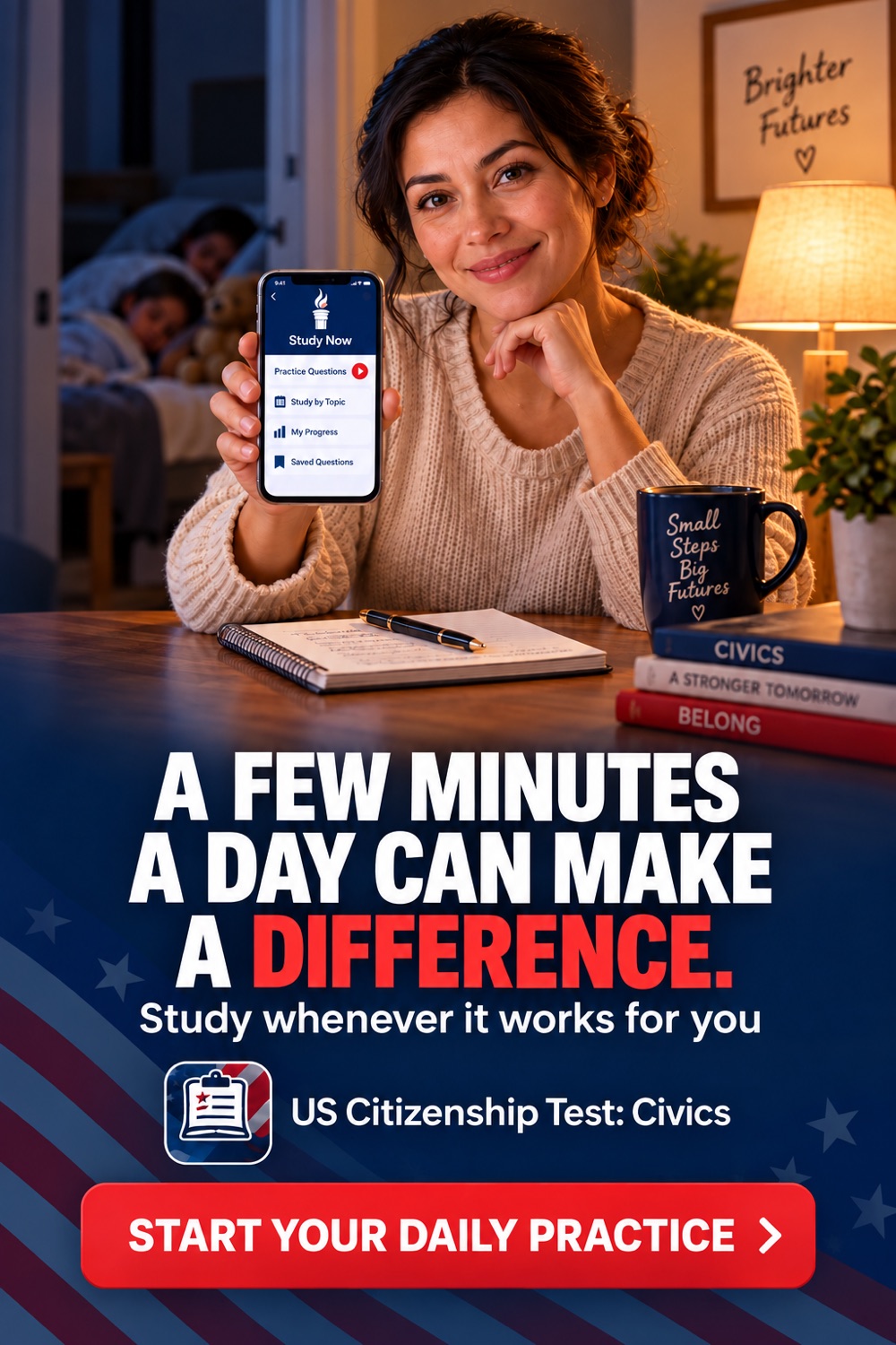 A few minutes a day can make a difference