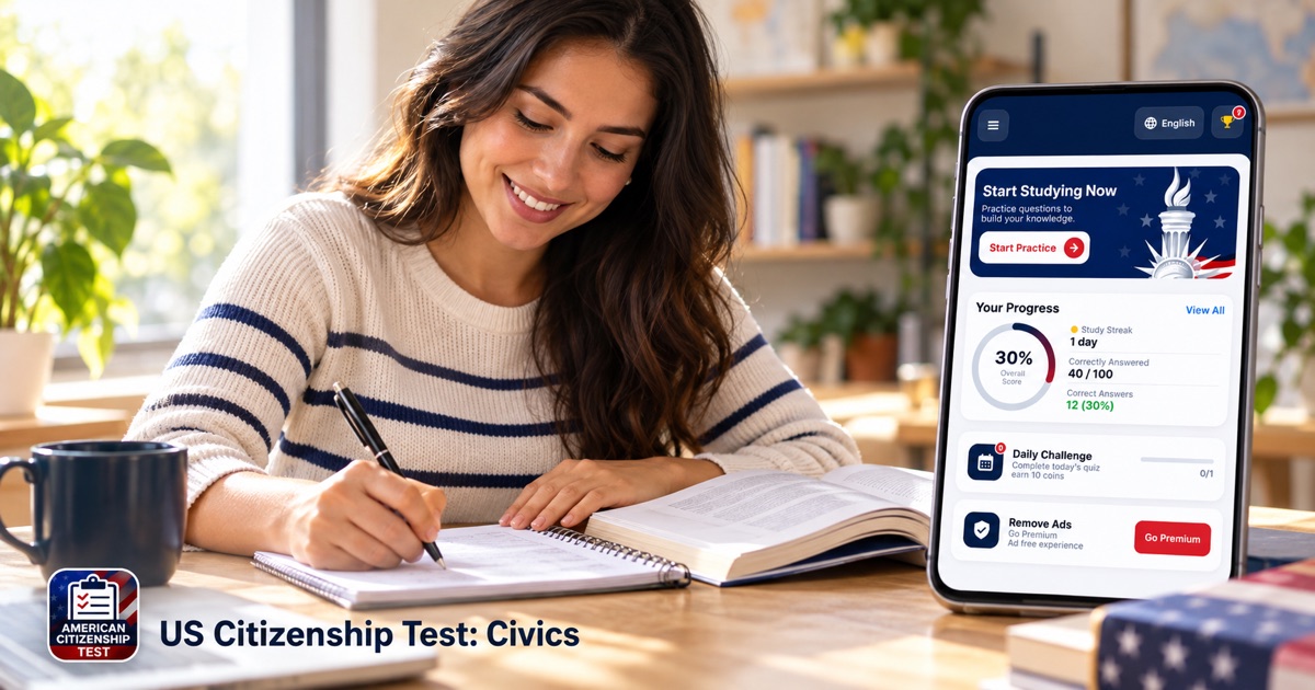 US Citizenship Test: Civics — 立即开始学习